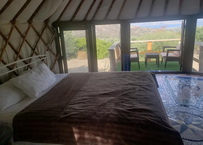 Villa Elia With Pool, Yurt And Sea Views Agios Dimitrios 