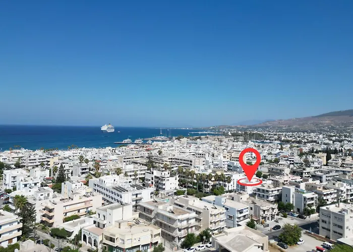 Cozy Apartment In Town, Close To The Sea - El Greco Apartments No 11 Kos-Stadt